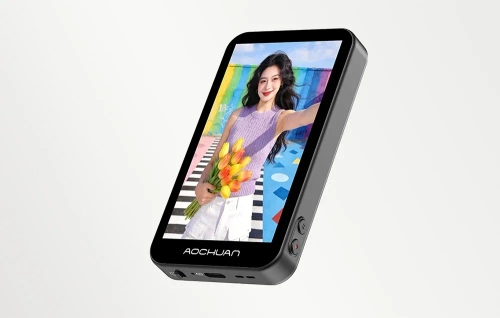 Gimbal AOCHUAN S3 z dodatkowym ekranem (czarny)