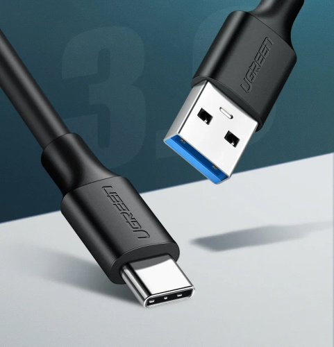 Kabel USB do USB-C 3.0 UGREEN 1.5m (czarny)