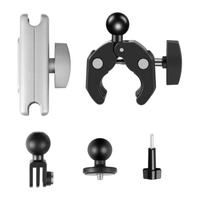 PULUZ Motorcycle Mount (Black)