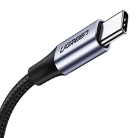 Kabel USB do USB-C QC3.0 UGREEN US288 3m z aluminiową wtyczką (czarny)