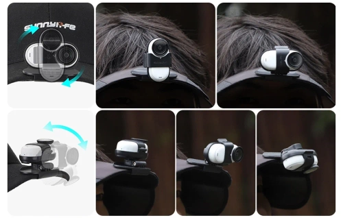Klips do czapki Sunnylife G3S-J867 do Insta360 GO 3S/GO 3