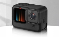 Силіконовий чохол Puluz для GoPro HERO12/HERO11/HERO10/HERO9 Black із захистом об'єктива та ремінцем (чорний)