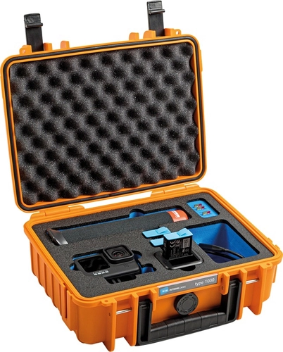 B&W Cases Type 1000 Classic Briefcase Orange