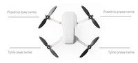Przednie prawe ramię z silnikiem do DJI Mini 2