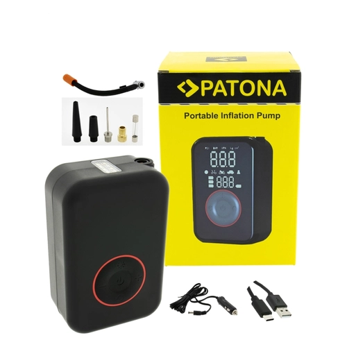 Pompka Elektryczna PATONA z Powerbankiem i Lampką LED
