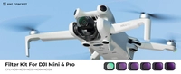 Zestaw 6 filtrów ND+CPL K&F Concept do drona DJI Mini 4 Pro