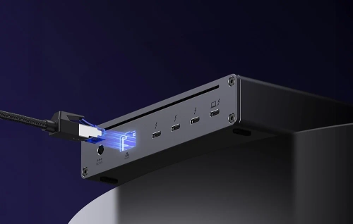 Ugreen Revodok Max 208 Docking Station, 4x Thunderbolt 4, 3x USB, RJ45, DC 140W