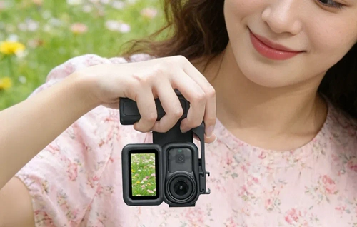 Uchwyt SunnyLife Vlogging Kit do DJI Osmo Nano (czarny)