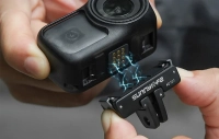Двосторонній монтажний адаптер «SunnyLife» для «DJI» Osmo Nano / Action 6 — 1/4 дюйма