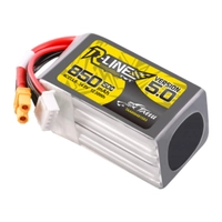 Tattu R-Line Battery Version 5.0 850 mAh 14.8 V 4S1P 150C XT30U-F