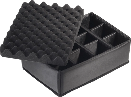 BW Outdoor Cases Type 4000 (black, with compartments)