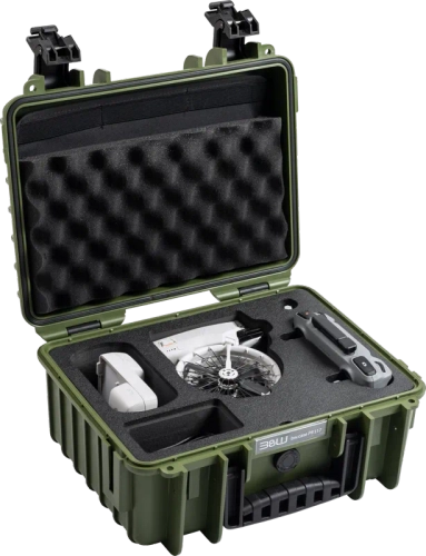 B&W Type 3000 Case for DJI Flip - Green