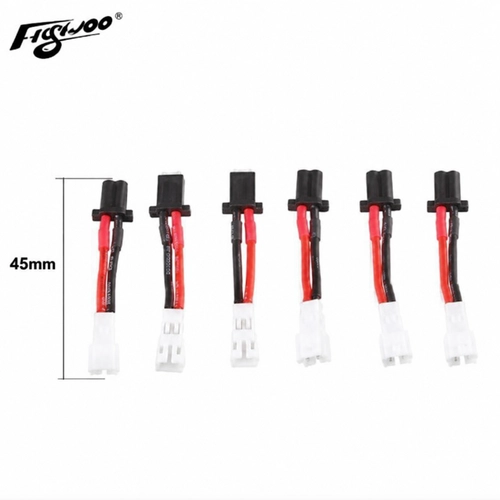 Zestaw 6 adapterów GNB27 V2 (męski) do PH2.0 (żeński) do akumulatorów LiPo 1S