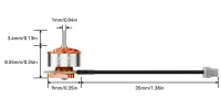 Безколекторні мотори BetaFPV 0702 25000KV (2026), 4 шт. | серія Air65 II Freestyle