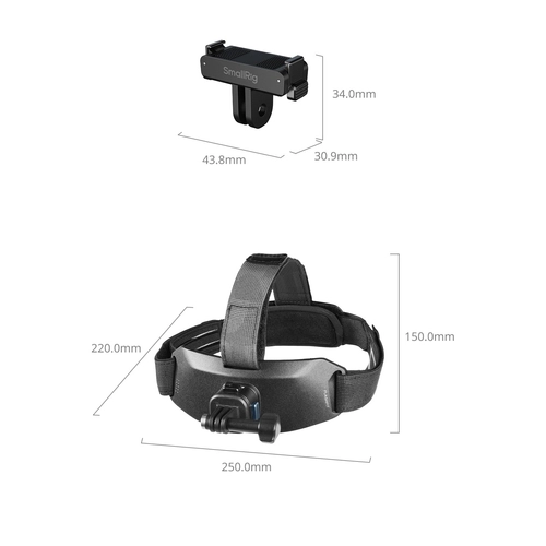 SmallRig 6304 Head Strap Mount forDJIOsmo Action 6 / Nano