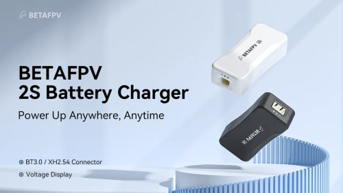 2S BT3.0 BetaFPV battery charger and voltage tester