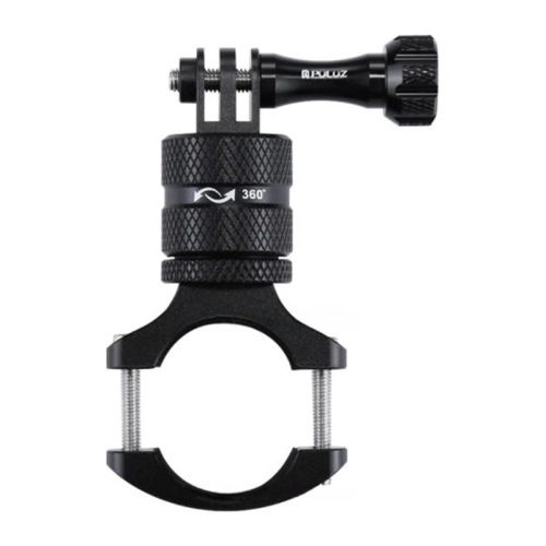 Puluz Aluminum Bike Mount for Action Cameras with 360-Degree Rotation