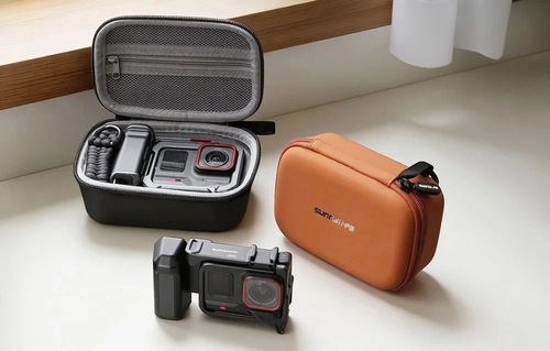 Etui fotograficzne SunnyLife do Insta360 Ace Pro 1/2 (czarne)