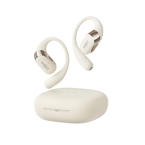 Shokz OpenFit 2 Beige Wireless Earbuds