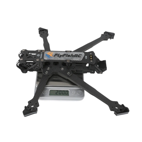 FlyFishRC Volador II VD6 O3 Deadcat FPV T700 (czarny)