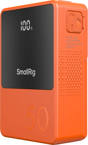 SmallRig 4871 Акумулятор V-Mount Mini VB50 (помаранчевий)