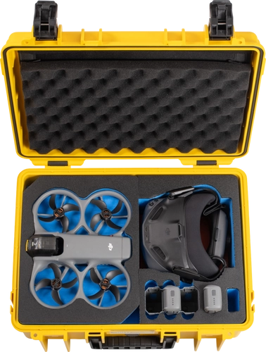 Walizka B&W typu 5000 do DJI Avata 360 (żółta)