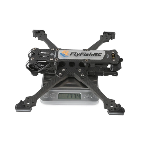 FlyFishRC Volador II VX5 O3 FPV Freestyle T700 (чорний)