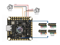 Zestaw FC + ESC Pilotix F405 V3 ICM42688 AM32 65 A (stack)