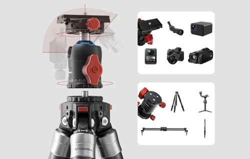 Багатофункціональний фотоштатив марки «Freewell» 5-в-1