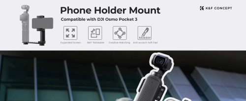 Тримач для телефону для DJI Osmo Pocket 3 від K&F Concept