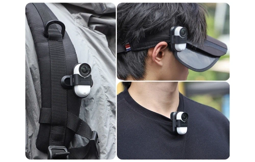 Sunnylife 360° swivel backpack clip G3S-J896 for Insta360 GO 3S/GO 3