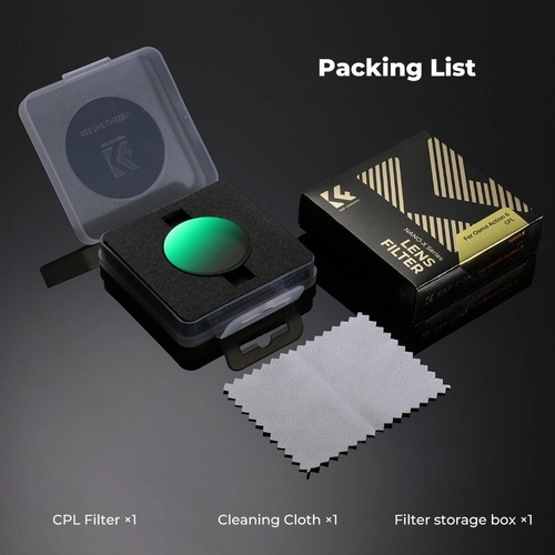CPL filter by K&F Concept for camera DJI Osmo Action 6
