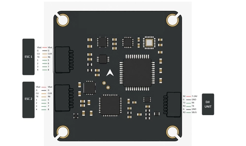 Kontroler lotu Pilotix H743 BMI270