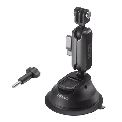 Suction cup mount for DJI Osmo Action series cameras