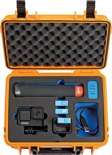 B&W Cases Type 1000 Classic Briefcase Orange