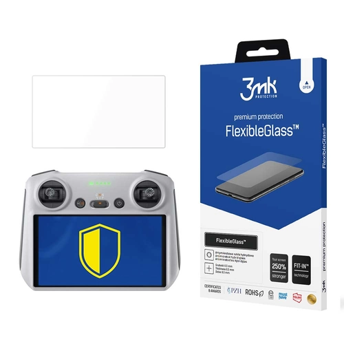 Nietłukące szkło hybrydowe na DJI RC / RC 2 - 3mk FlexibleGlass