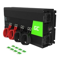 Перетворювач напруги Green Cell Inverter 12V на 230V 2000W/4000W (чиста синусоїда)