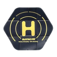 Sunnylife landing pad mat for drones 110 cm hexagon - double-sided - waterproof