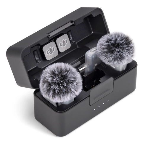 DJI Mic Mini 2 (2 TX + 1 Mobile RX + Etui ładujące) - system mikrofonów bezprzewodowych