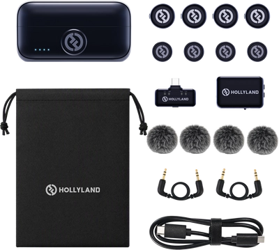 Bezprzewodowy mikrofon Hollyland LARK M3 Combo 4TX&2RX USB-C