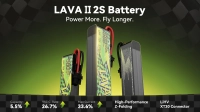 BetaFPV LAVA Series II 2S 680mAh 95C Battery - 1 pc
