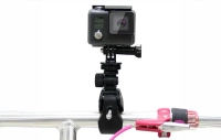 Puluz Handlebar Mount for Action Cameras with Tripod Thread (Black)