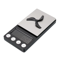 Śmigła Gemfan 2218 3-łopatkowe (wał 1,5 mm) czarne