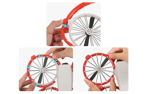 Sunnylife Propeller Guards for DJI Flip Red