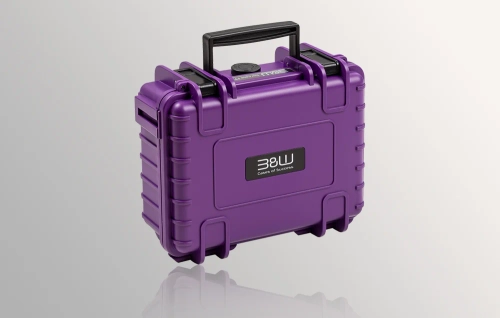 B&W Type 500 case for Insta360 X3 (purple)