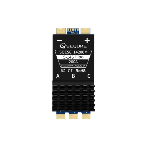 SEQURE 14200 M ESC 5-14S Lipo Power Supply 200A AM32 ESC