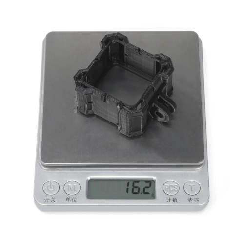 Regulowany uchwyt Volador DJI Action 2 TPU - czarny