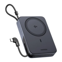 Powerbank magnetyczny UGREEN PB568 10000mAh 30W (szary)