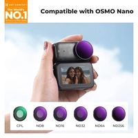 Zestaw 6 filtrów ND+CPL K&F Concept do kamery DJI Osmo Nano
