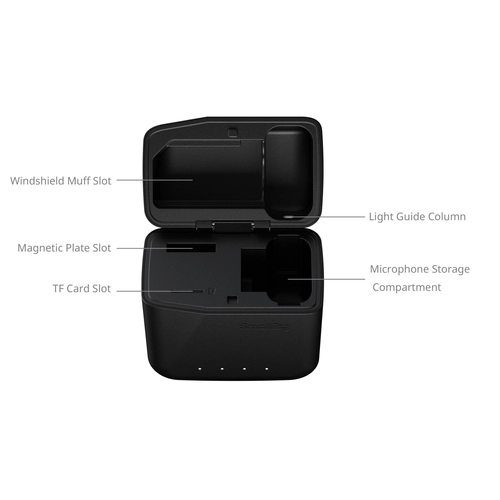 Charging case with integrated powerbank for DJI Mic 2 SmallRig 5204